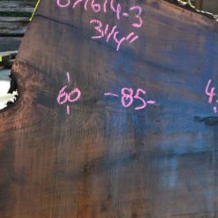 Goby Walnut Oregon Black Walnut Slab 071614-03