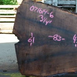 Goby Walnut Oregon Black Walnut Slab 071614-06