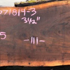 Goby Walnut Oregon Black Walnut Slab 071814-03 Green Slabs