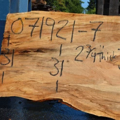 Goby Walnut Products Silver Maple Slab 071921-07