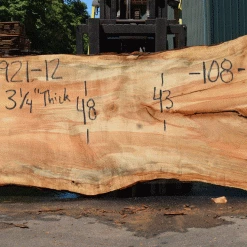 Goby Walnut Products Silver Maple Slab 071921-12 Green Slabs