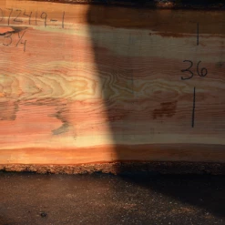 Goby Walnut Products Green Slabs 072419-01 Oregon Fir Slab