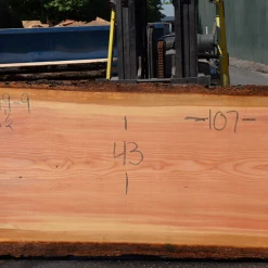 Goby Walnut Products Green Slabs 072419-09 Oregon Fir Slab