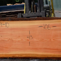 Goby Walnut Products Green Slabs 072419-10 Oregon Fir Slab