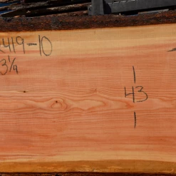 Goby Walnut Products Green Slabs 072419-10 Oregon Fir Slab