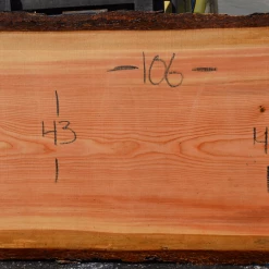 Goby Walnut Products Green Slabs 072419-10 Oregon Fir Slab