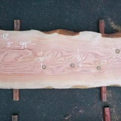 Goby Walnut Douglas Fir Slab 072420-12