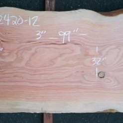 Goby Walnut Douglas Fir Slab 072420-12