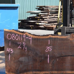 Goby Walnut Products 080119-04 Oregon Black Walnut Green Slabs