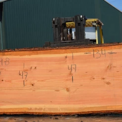 Goby Walnut Products 080619-08 Oregon Fir Slab Green Slabs