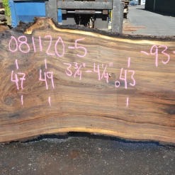 Goby Walnut Oregon Black Walnut Slab 081120-05