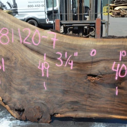 Goby Walnut Oregon Black Walnut Slab 081120-07