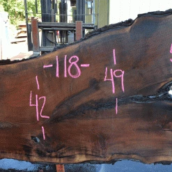 Goby Walnut Products Oregon Black Walnut 081221-04 Green Slabs