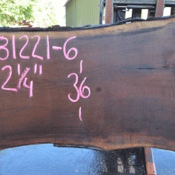 Goby Walnut Products Green Slabs Oregon Black Walnut 081221-06