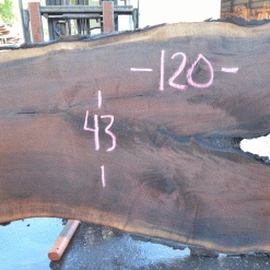 Goby Walnut Products Green Slabs Oregon Black Walnut 081221-06