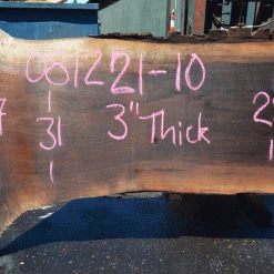 Goby Walnut Products Green Slabs Oregon Black Walnut 081221-10