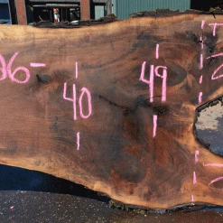 Goby Walnut Products Green Slabs Oregon Black Walnut 081221-11