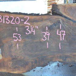 Goby Walnut Green Slabs Oregon Black Walnut Slab 081320-02