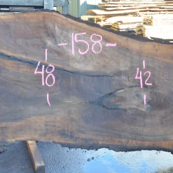Goby Walnut Green Slabs Oregon Black Walnut Slab 081320-02