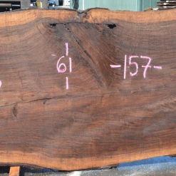 Goby Walnut Oregon Black Walnut Slab 081320-08 Green Slabs