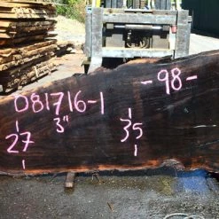 Goby Walnut Oregon Black Walnut Slab 081716-01