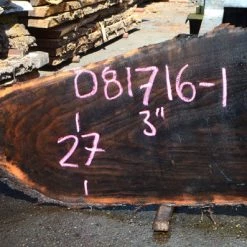Goby Walnut Oregon Black Walnut Slab 081716-01