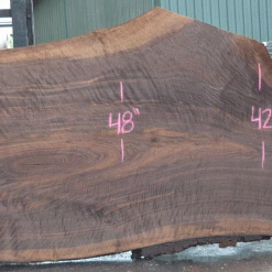 Goby Walnut Products Oregon Black Walnut Slab 082021-02 Green Slabs