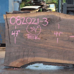 Goby Walnut Products Green Slabs Oregon Black Walnut Slab 082021-03