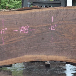 Goby Walnut Products Oregon Black Walnut Slab 082021-05 Green Slabs