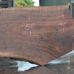 Goby Walnut Products Oregon Black Walnut Slab 082021-05 Green Slabs
