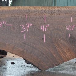 Goby Walnut Products Green Slabs Oregon Black Walnut Slab 082021-07