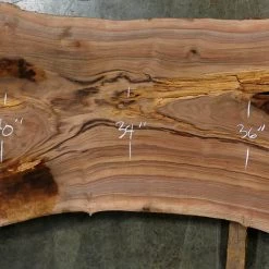 Goby Walnut Oregon Black Walnut Slab 090121-4 Green Slabs