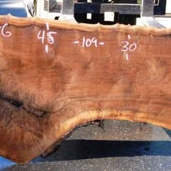 Goby Walnut Oregon Black Walnut Slab 090813-06 Green Slabs