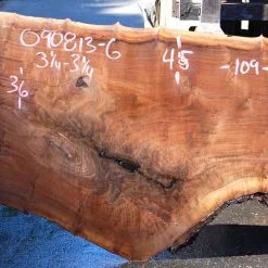 Goby Walnut Oregon Black Walnut Slab 090813-06 Green Slabs