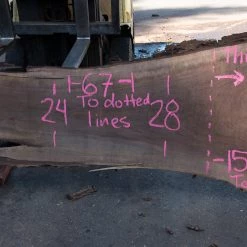 Goby Walnut Products Oregon Black Walnut Slab 090820-06