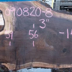 Goby Walnut Products Oregon Black Walnut Slab 090820-08 Green Slabs