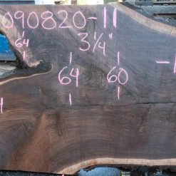 Goby Walnut Products Oregon Black Walnut Slab 090820-11