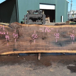 Goby Walnut Products Oregon Black Walnut Slab 091521-01