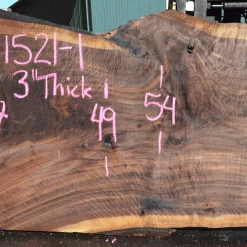 Goby Walnut Products Oregon Black Walnut Slab 091521-01