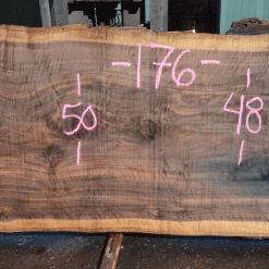 Goby Walnut Products Oregon Black Walnut Slab 091521-01