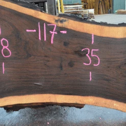 Goby Walnut Products Oregon Black Walnut Slab 091921-03