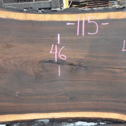 Goby Walnut Products Green Slabs Oregon Black Walnut Slab 091921-06