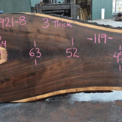 Goby Walnut Products Oregon Black Walnut Slab 091921-08