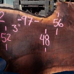 Goby Walnut Products Oregon Black Walnut Slab 090220-02 Green Slabs