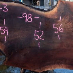 Goby Walnut Products Oregon Black Walnut Slab 090220-03 Green Slabs