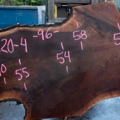 Goby Walnut Products Oregon Black Walnut Slab 090220-04