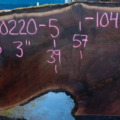 Goby Walnut Products Green Slabs Oregon Black Walnut Slab 090220-05