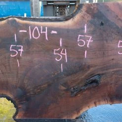 Goby Walnut Products Green Slabs Oregon Black Walnut Slab 090220-05