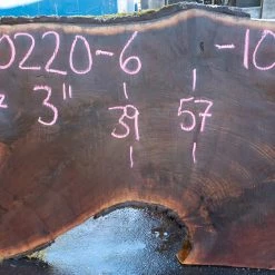 Goby Walnut Products Green Slabs Oregon Black Walnut Slab 090220-06