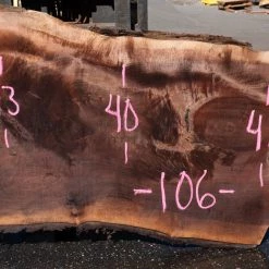 Goby Walnut Products Green Slabs Oregon Black Walnut Slab 090220-10